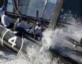 Spithill beim Schwerkraftexperiment