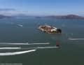 Schöne Kulisse – die Bucht von San Francisco mit Alcatraz