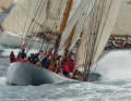 Most of the big classics were not developed for triangular races - chasing such ships around the buoys is a challenge for the crews
