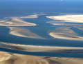 Sandbanks - here near Juist - are a true phenomenon: they migrate, emerge and disappear