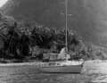 Die „Solveig III“ ankert vor den berühmten Pitons auf St. Lucia