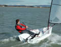 The lightweight boat should start planing early thanks to the large sail area