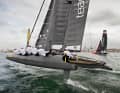 Team Australia beim ersten Training gegen Oracle Team USA