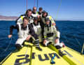 Team Brunel off Lanzarote in March 2014