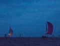 Die Flotte in der Nacht