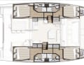 Bali 4.5 : version avec quatre cabines et quatre salles d'eau