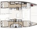 Bali 4.5 : version propriétaire avec trois cabines et trois salles de bain