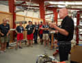 Laboratorio di sartiame presso Ancker-Yachting