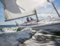 Dynamisch. Die Linjett 34 ist kein Regattaboot. Sie segelt aber schnell und kontrolliert