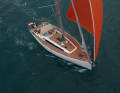 A good figure: the stern is slightly tapered, the lines are balanced, the deck areas are large