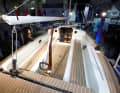 Typical daysailer: narrow cockpit and plenty of unobstructed working space