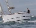 The striking decorative stripes and the new hull windows skilfully conceal the large volume