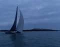 Erste NORDSEEWOCHE-Yacht auf Helgoland
