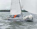 Even in moderate winds, the boat starts to glide, even the heavier prototype