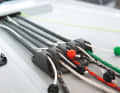 The hollow points have a 2:1 reduction ratio. Traps and extenders run through the innovative constrictor clamps