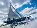Premiere für den frisch restaurierten Zwölfer "Blue Marlin"