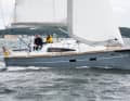 The Viko 30s has modern and pleasing lines. The platform at the bow is optional