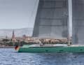 Offensive colour scheme, reduced look: Brenta 80 DC off Palma de Mallorca