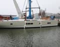 Historic moment: Germany's largest production yacht in its element for the first time