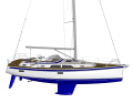 The high rig will carry a lean and powerful sail plan