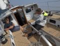 La barre franche est standard, une roue en option