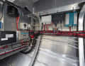 Clearly visible in the technical room: many stringers, strong frames