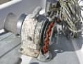 Anchor harness

 Slight corrosion is normal, but rust-coloured chains indicate a problem. It is essential to check the function of anchor windlasses; a new purchase costs a lot of money.