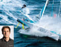 "Safran" / Morgan Lagrivière / Safran  Aus dem 49er ging es für den Franzosen direkt in die Figaro-Klasse. Er gewann 2013 die Ausschreibung des Spitzenteams Safran, nachdem Marc Guillemot aufgehört hatte. Der erst 29-Jährige gilt als großes Talent, er segelt eines der neuen Top-Boote, betreut von Vendée-Legende Roland Jourdain. Sein Nachteil könnte fehlende Offshore-Erfahrung sein.