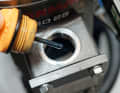 Gear oil must be clear, the colour of the lubricant depends on the manufacturer. If it has a metallic lustre after running, an inspection is required