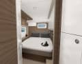 Generous space in the aft cabins