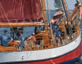 The former shark cutter "Dagmar Aaen", now a high-tech laboratory