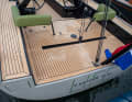 That's what it's all about: the Saffier Se 33 Life. A brand new ship with a pleasingly wide arse. Why pleasing?