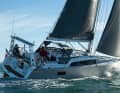 Le porte-outils marquant à l'arrière fait partie du concept Ovni. Le chantier naval n'aime pas construire le bateau sans le