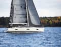 Eye-catching hull windows provide plenty of light and a good view