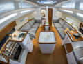 Light, spacious, modern. The extension is lightweight and also serves to stiffen the hull. It is a co-production by Lorenzo Argento (ITA) and GigoDesign (SLO)