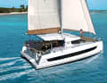 New for Bali: The two helm stations are integrated far aft in the hulls