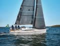 Arcona 385 It has the highest rig in comparison and therefore also more sail area