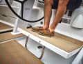 Dehler 38 SQ Bonne tenue, meilleure stabilité. Les rabats de pieds sont extrêmement grands