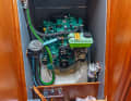 Faurby 370 Perfect access with plenty of space. The companionway steps can be completely removed