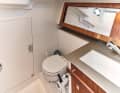 J 112 E The wet room is compact but easy to use. However, the storage space is limited