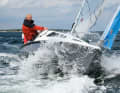 On the first day, the test boats had to prove their seaworthiness in gusts of up to 23 knots