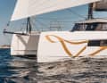 ...one focus is on good sailing characteristics, which the catamaran delivers at first...