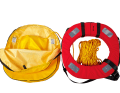 Back on board: In a test of 20 rescue systems conducted by our sister magazine YACHT, the Swede Buoy rescue collar from Baltic came out on top. It can also be worn with a waistcoat.