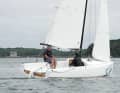 With a self-tacking jib, sailing is very easy, even in single-handed mode