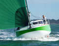 The flat bow is the most striking feature of the Mojito 6.50