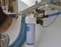 Filter: Sind Sterilfilter-Elemente installiert, um das Trinkwasser keimfrei zu halten, müssen diese im Frühjahr erneuert werden