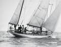 Erstes deutsches Boot 1973 im Whitbread Race, letztes im Ziel:   die Stahl-Yawl „Peter von Danzig“