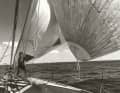  No matter how big the sails are, she has to master them alone