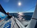 Rencontre entre leaders : "11th Hour" passe devant le VO65 "Wind Whisper" de Pologne, qui est supérieur.