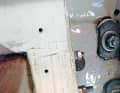 Des fissures de tension : Sur les supports de bastingage, les fissures ne sont souvent que les traces d'une charge ponctuelle inoffensive. Si elles apparaissent sur le support de la quille, il faut y regarder de plus près !